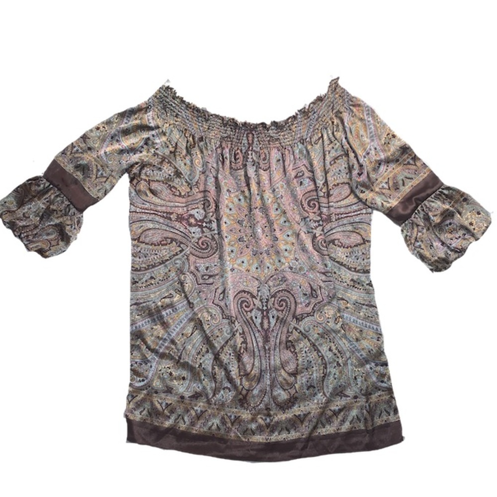 Steve Madden Paisley Blouse